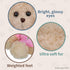 Bearington Little Sister Teddy Bear for Girls, 12 Inch Teddy Bear Stuffed Animal...