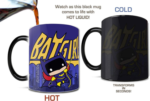 Morphing Mugs DC Comics - Batwoman - Chibi Cartoon - Justice League - 11 oz Heat Sensitive Mug – Ceramic Color Changing Coffee Tea Mug...