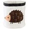 Collapsible Storage Bin Basket for Bedroom, Nursery, Playroom and More 17x18" Diameter - Hedgehog...