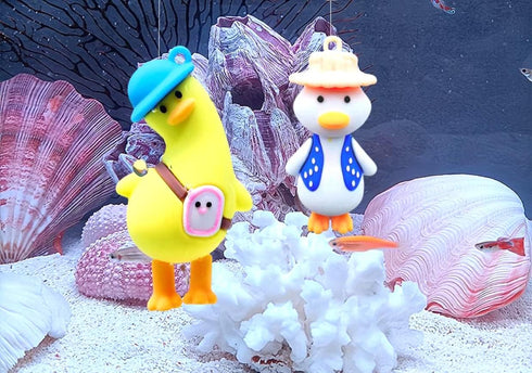 Fish Tank Decorations, Floating Fish Tank Decorations & Fish Tank Aquarium Accessories, Floating Aquascape Pendant for Small and Medium-Sized Aqua...