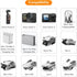 35W Dual Ports USB-C Charger with 6.6ft Charging Cable for DJI Mini 4 Pro,Mini 3/2/2 SE,Mavic Mini Drone,Aavta,Action 3/4,RC/RC 2 Remote Controlle...