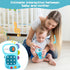 Baby Cell Phone Toys Toddler Play Phone Pretend Phone with Lights Music Kids Mini Phone Soft Teether Birthday Gifts for Infant Toddler 12+ Months ...