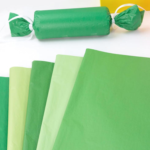 VGOODALL 450PCS Green Tissue Paper, 11.5×8 Inch Gift Wrapping Paper Tissue Paper for Gift Bags St. Patrick's Day DIY Crafts...