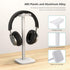 Headphone Stand, Desktop Headset Holder Heavy Base Desk Earphone Stand Aluminum Gaming Headset Hanger Rack Compatible with AirPods Max, AirPods Pr...