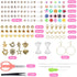 JMENGYI 8400pcs+ 3mm Glass Seed Beads for Jewelry Making 24 Colors Beads Bracelet Making Kit Small Beads Friendship Bracelet Beads Making Kit for ...