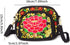 Honbay Yunnan Ethnic Style Handmade Embroidered Crossbody Bag Mini Canvas Shoulder Bag for Women and Girls...