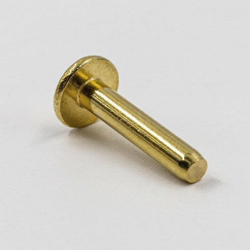 Cutlers Cutlery Rivets 5/16" x 5/8" Knife Making Handle Pins- Brass - 10 Sets...
