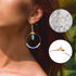 DRWATE Earring Making Kit with 740 PCS Beading Hoop Earring Finding Component Accessories Hooks Jump Rings Loop Earring Backs Beads and Charms for...
