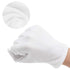 10 Pairs Archival Photo Gloves, White Work Gloves for Handling Art Working Photography Womens Cloth Gloves Liners Bulk for Handling Jewelry, Film,...