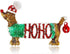 Christmas HOHO Santa Dog Dachshund Sausage Dog Red Bell Cute Animal Brooch and Pin for Women, Holiday Jewelry...