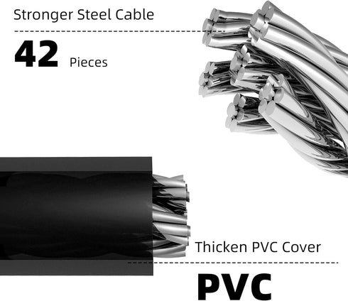 ROCKBROS Bike Lock 5 Digit Cable Lock Lightweight Bicycle Lock Bike Lock Combination Portable Lock for Bike 22inch Red...