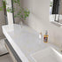 Marble Contact Paper for Countertops Gold White Peel and Stick Countertops Decorative Waterproof Contact Paper for Walls Cabinets Glossy Marble Wa...