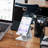 Crpich Acrylic Cell Phone Stand, Portable Phone Holder, Phone Stand for Desk, Compatible with Phone15 14 13 12 Pro Max Mini 11 Xr Plus SE, Switch,...