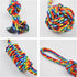 Heavy Duty Dog Rope Toys,Interactive Small Dogs Toy for Aggressive Chewers,4 Pcs Tough Dog Chew Toys for Medium Dogs,Indestructible Dog Rope Toy f...