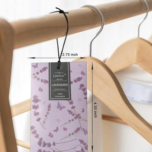 14 Packs Lavender Scented Sachets for Drawers and Closets...