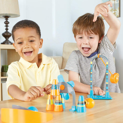 Learning Resources Pendulonium STEM Challenge, Kids Pendulum Game, 16 Pieces, Ages 5+...