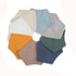 Cherub Muslin Bibs for Boys 8 Pack, 100% Cotton Baby Bibs for Drooling and Teething, Absorbent Baby Boy Bibs, Soft Muslin Bandana Drool Bibs for B...