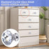 MroMax 5Pcs Crystal Glass Dresser Knobs 30mm Diamond Shaped Pull Handles with Silver Zinc Alloy Base for Cupboard Drawer Dresser Kitchen Cabinet B...