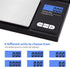 Digital Gram Scale,200g 0.01g/0.001oz Weight Scale Gram and Ounce,Electronic Smart Mini Pocket Scale with 100g Calibration Weight,for Grain,Gold,J...