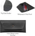 Succor Genuine-Leather-Cash-Envelopes-Retro-Clutch-Cash-Utility-Pouch-For-Men-Women-Minimalist-Design-Black...