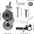 Electric Nibbler Metal Cutter Electric Drill Plate Cutter Attachment Sheet Metal Cutter Tool Electric Nibbler Metal Cutter (Universal)...