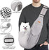 CUBY Dog and Cat Sling Carrier - Hands Free Reversible Pet Papoose Bag - Soft Pouch and Tote Design - Adjustable - Suitable for Puppy, Small Dogs,...