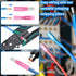 smseace 230PCS Heat Shrink Bullet Connectors Assortment Kit 22-10AWG Waterproof bullet connectors Heat Shrink Female&Male Bullet Butt connector fo...