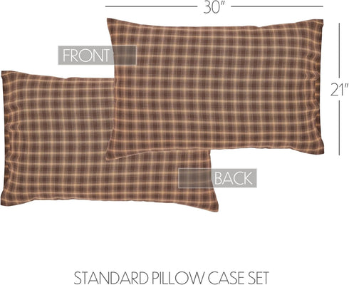 VHC Brands Dawson Star 29407 Pillow Case Set...