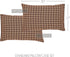 VHC Brands Dawson Star 29407 Pillow Case Set...