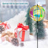 FONMY 360° Outdoor Gazing ball Wind Spinner 3D Wind Sculpture with Stake Reflective Rainbow Maker Worth Gift for Christmas Indoor/Outdoor Garden D...