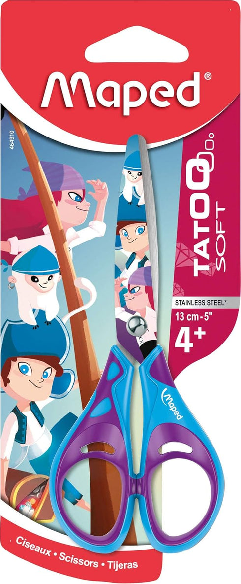 Maped Tatoo Child 464910 Scissors 13 cm...