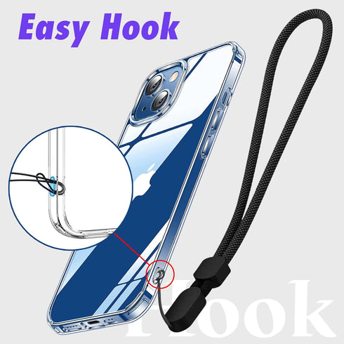 ZWZY Cell Phone Lanyard Strap Holder for Around The Hand with Wrist Tether Tab for Most Full Coverage Phones Case......