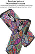 TJS Phone Case Compatible with LG Stylo 5/LG Stylo 5 Plus/LG Stylo 5V/LG Stylo 5X, Dual Layer Hybrid Shockproof Protection Impact Cover (Mandala)...