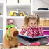 Ditucu Cute Capybara Plush with Turtle Backpack Kawaii Capibara Stuffed Aniamls Toys Plushies Hugging Gifts for Kids Brown 9 inch...