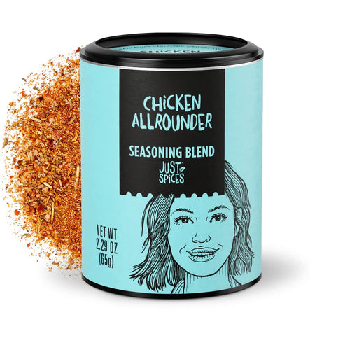 Just Spices Chicken Allrounder, 2.29 OZ I Poultry spice mix to cook, grill and roast chicken like a pro I Use as spice mix, dry rub or marinade...