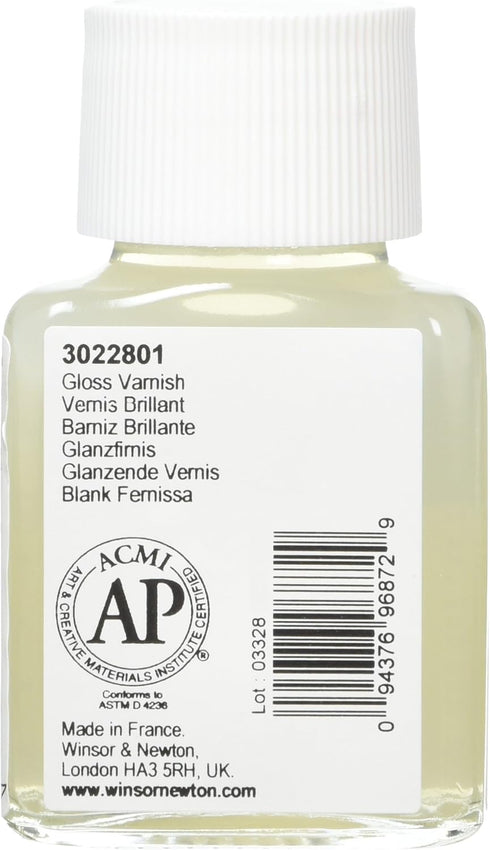 Winsor & Newton Galeria Acrylic Gloss Varnish, 2.5-oz (75ml) Jar...