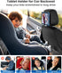 WONNIE Car Tablet Holder, Upgraded iPad Holder for Car Back Seat Headrest Mount Holder for Kids with Anti-Slip Strap,Silicone Holding Net/Fits All...