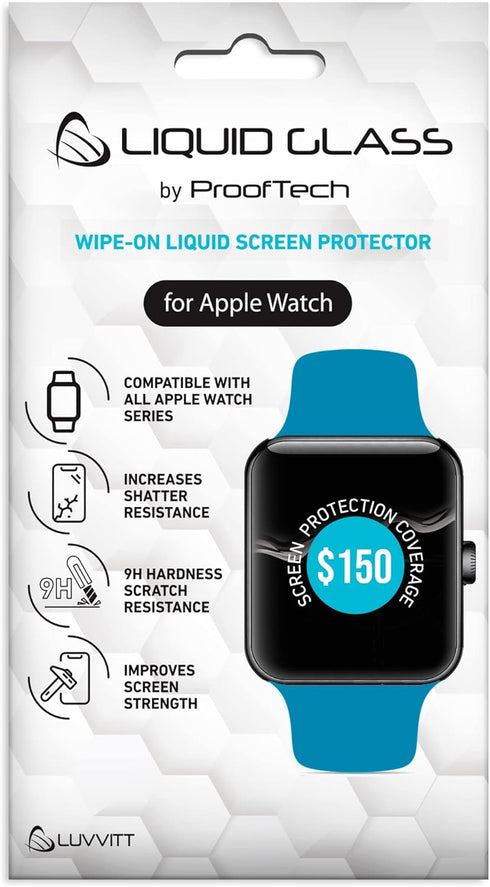 Liquid Glass Screen Protector With $150 Coverage for Apple Watch All Series......