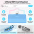 KKD Portable Charger for iPhone,Real MFi Certified with 5000mAh 12W Small Power Bank Phone Charger Battery Pack for iPhone Series 14/13/12/11/XR/X...