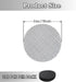 Flower Pot Hole Mesh Pad, Bonsai Pot Bottom Grid Mat Mesh, 2 Inch Flower Plant Succulent Pot Hole Mesh Pad Drainage Mesh Hole Screen Gasket Preven...