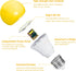 Yellow LED Bug Light Bulbs Outside, A19 LED Yellow Bug Bulb Outdoor 60W Equivalent, 9W Yellow Amber Bug Lights E26 Base Porch Lights, Non-Dimmable...