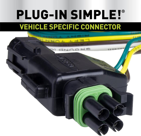 Hopkins Towing Solutions 41115 Plug-In Simple CHEVROLET / GMC Vehicle Specific Kit, Compatible With Chevrolet, GMC and ISUZU Selected Models (Plea...