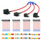 36PCS Fuse Tap 12V 4 Types Add a Fuse Kit with 5A 10A 15A 20A Fuse Standard Low Profile Fuse Tap Adapter Mini and Micro2 for Car Truck RV Boat Mow...