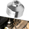 Pack-1 Car 32MM 6-Point Oil Filter Wrench, 3/8" Oil Filter Removal Tool, Oil Pan Filter Special Socket Wrench, Oil Filter Cap for Ecotec, TDI, VW,...