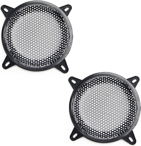 Fielect 6.5in Circle Speaker Mesh Cover Subwoofer Guard...