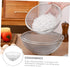 Stainless Steel Rice Basket Noodle Strainer Large Strainer Washing Machine Filter Vegetable Washing Basket Fruits Basket Stainless Steel Washing B...