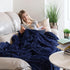 Clara Clark Cut Plush Fleece Throw Blanket - Throw Size - Lightweight Super Soft Fuzzy Luxury Bed Blanket for Bed - Machine Washable - (50x60) (Na...