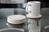 Coaster Stone Absorbent Stone Coasters, 4-1/4-Inch, Greek Key Set of 4...