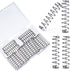 20 Pack Precision Pruner Pruning Shear Springs Stainless Steel Gardening Spring Replacement Precision Springs Pruners Compatible with Hydrofarm fo...