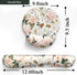 Pink Flower Desktop Mat Aesthetic Wrist Support Keyboard Mouse Wrist Rest Set, Computer Office Comfortable Wrist Rest for Mouse Easy Typing & Pain...